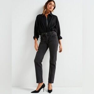 Levi’s Black Midi Straight - 29